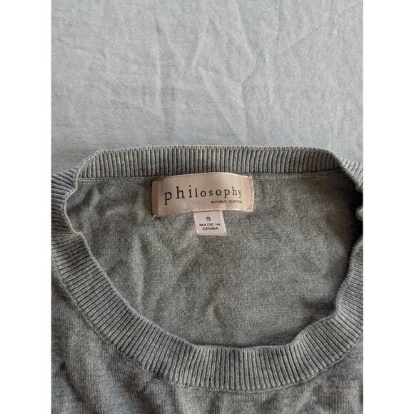 Philosophy Sweater Size S Lot Of 3 Bundle Gold Embellishments - Picture 13 of 14